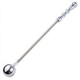 Ball Flogger With Metal Spring Handle Whips And Crops